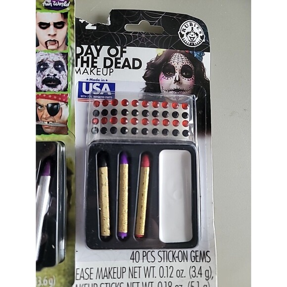 Pearlescent Makeup Sticks,  5 Piece Face Paint Crayons Multi Colors Set of 3 NEW - Picture 5 of 8